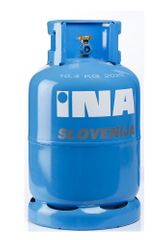 INA Slovenija Gospodinjski plin v modri jeklenki - 10 kg