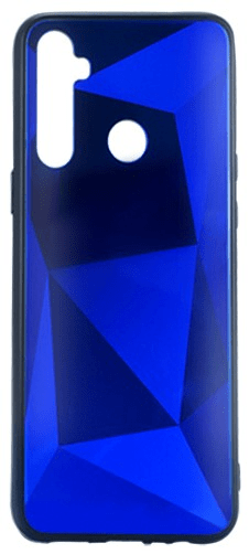 EPICO Colour Glass Case ovitek za Realme 5, moder