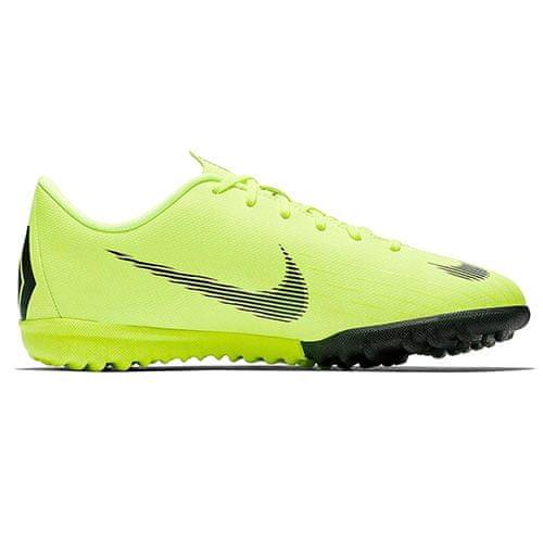 Nike Nogometni čevlji Mercurial VaporX 12 Academy TF GREEN, Otroci AH7342-701 | ZELENA 36.5