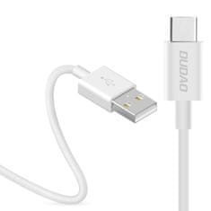 DUDAO L1T kabel USB / USB Type C 3A 1m, bela