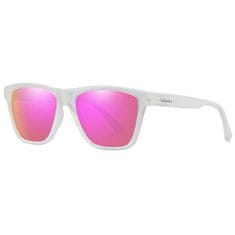 KDEAM Lead 7 sončna očala, Transp & White / Purple Pink