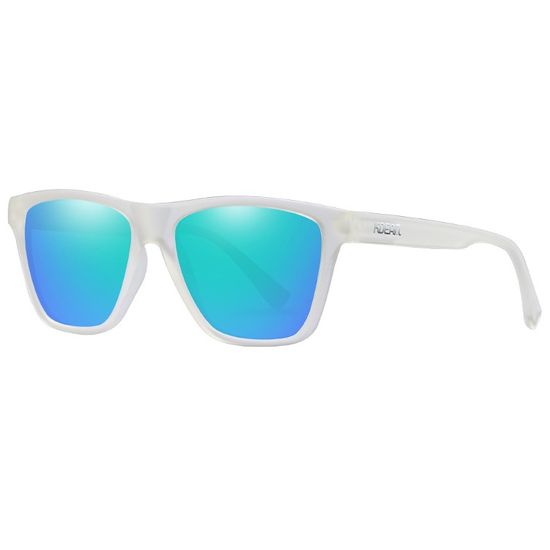 KDEAM Lead 6 sončna očala, Transp & White / Blue Green