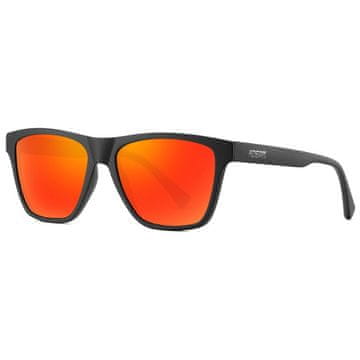KDEAM Lead 4 sončna očala, Black / Red