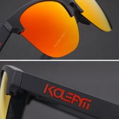 KDEAM Borger 2 sončna očala, White & Black / Blue