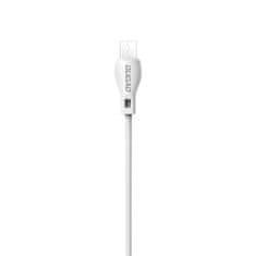 DUDAO L4M kabel USB / micro USB 2.4A 1m, bela