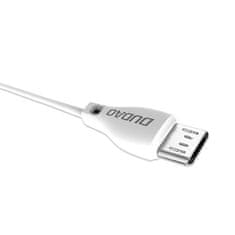 DUDAO L4M kabel USB / micro USB 2.4A 1m, bela