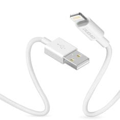 DUDAO L1T kabel USB / Lightning 3A 1m, bela