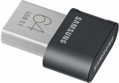 Samsung USB ključek FIT Plus, 64GB, siv - odprta embalaža