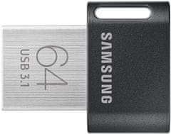 Samsung USB ključek FIT Plus, 64GB, siv