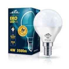 ETA LED žarnica, P45, E14, 4 W, nevtralno bela