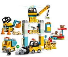 LEGO Duplo® 10933 Gradnja s stolpnim žerjavom