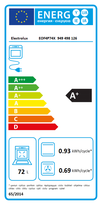 Electrolux EOF4P74X SurroundCook vgradna pečica