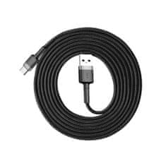 BASEUS Cafule kabel USB / USB-C Quick Charge 3.0 2m, črna/siva