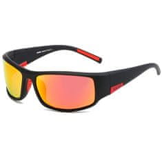 KDEAM Abbeville 3 sončna očala, Black / Orange Red