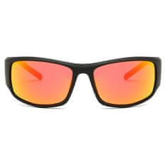 KDEAM Abbeville 3 sončna očala, Black / Orange Red