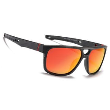 KDEAM Malden 4 sončna očala, Black / Red