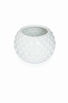 Möve Posoda za krtačo PEARL bela 9 x 7,5 cm +