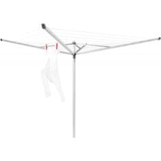 Brabantia zunanji sušilnik Essential, 40 m + dodatki, metalik siv