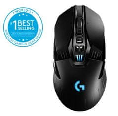 Logitech G903 Lightspeed Hero gaming miška, brezžična, črna (910-005672)