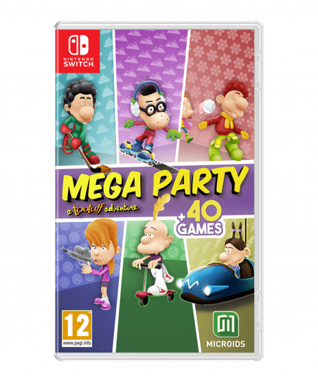 Microids Mega Party - a Tootuff adventure igra (Switch)