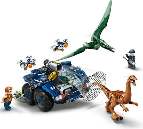 LEGO Jurassic World 75940 Pobeg Gallimima in Pteranodona - odprta embalaža
