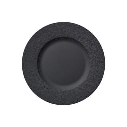 Villeroy & Boch krožnik za solato, 22 cm, črn
