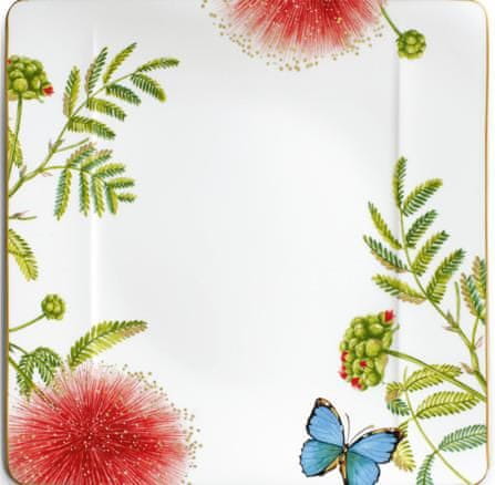 Villeroy & Boch plitvi krožnik, 27 cm, metulj