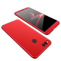 GKK 360 Full Body plastika ovitek za Huawei Honor 7X, rdeča