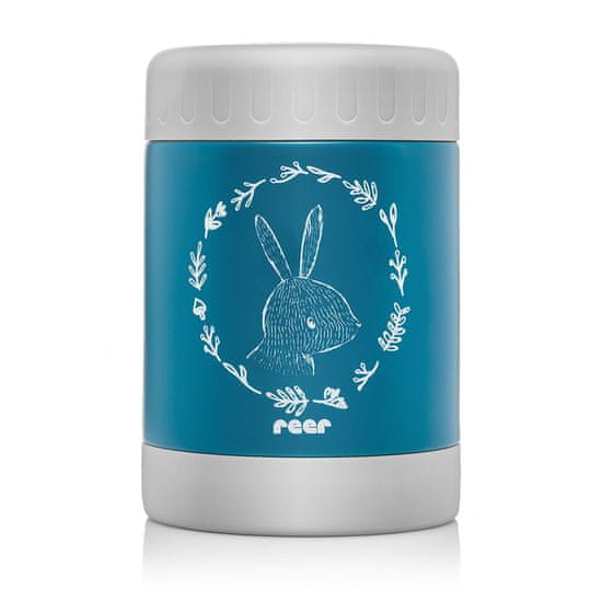 Reer termo posoda za hrano, 350 ml, modra - Odprta embalaža
