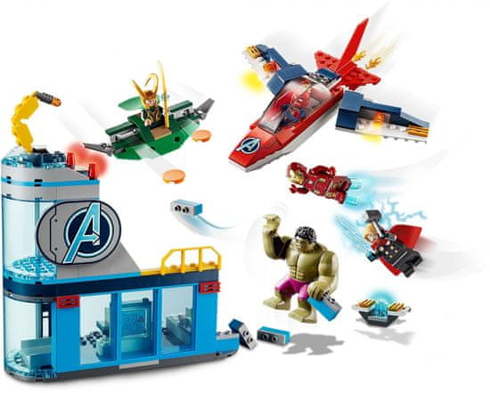 LEGO Super Heroes 76152 Avengers – Lokijeva jeza