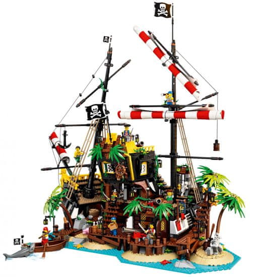 LEGO Ideas 21322 Piratski zaliv Barracuda - Odprta embalaža