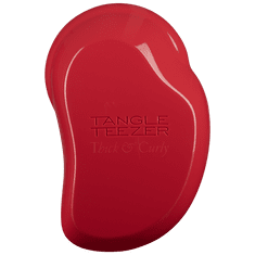 Tangle Teezer Thick & Curly krtača za česanje močnih, gostih in skodranih las, temno rdeča