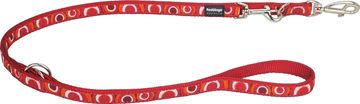 Red Dingo Preklopni povodec CIRCADELIC rdeč