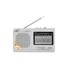 LTC Prenosni radio z MP3 predvajalnikom USB / SD 10W z akumulatorjem 210 x 124 x 57 mm