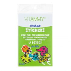 Vitammy THERMO STICKERS Nalepke s termometrom za stalno merjenje temperature, 20x5pcs