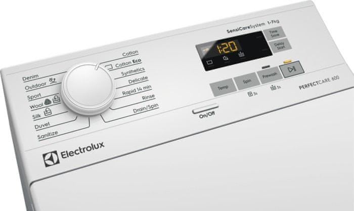Electrolux PerfectCare 600 vrhunski pralni stroj EW6T5061 Hitri program