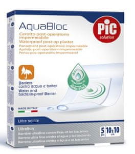 PiC Aquabloc antibakterijski pooperativni obliž