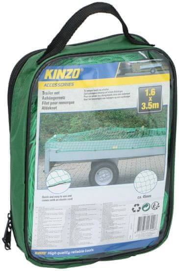 Kinzo mreža za pritrditev tovora v torbici, 350 x 160 cm