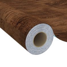 Vidaxl Samolepilne folije za vrata 2 kosa temni hrast 210x90 cm PVC