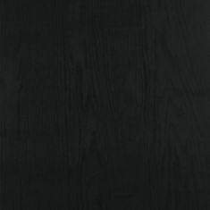 Greatstore Samolepilna folija za pohištvo temen les 500x90 cm PVC