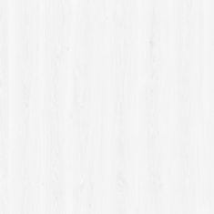 Greatstore Samolepilna folija za pohištvo 2 kosa bel les 500x90 cm PVC