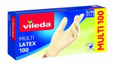 Vileda rokavice MultiLatex, S/M, 100/1