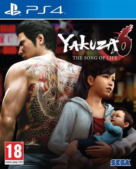 Sega Yakuza 6: The Song of Life igra (PS4)