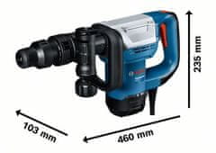 BOSCH Professional GSH 500 Max rušilno kladivo (0611338720)