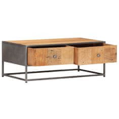 Vidaxl Klubska mizica 90x50x35 cm trden predelan les