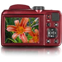 Kodak AZ252 digitalni fotoaparat, rdeč