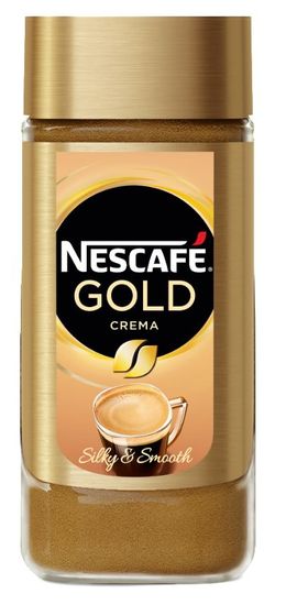 NESCAFÉ Gold Crema instant kava, v kozarcu, 190 g
