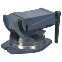 Vidaxl Nagibni primež z 2 osema 100 mm