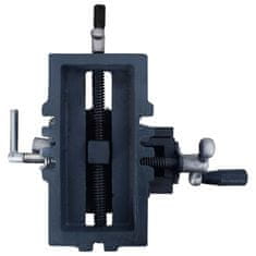Vidaxl Ročni prečni primež za vrtalni stroj 150 mm