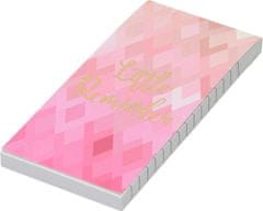 Creative beležnica Pink, črtna, 80 listov